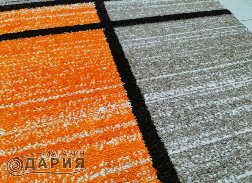 Тъкан килим MAGNOLIA 704 d.beige/orange